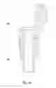 Fig. 03 - Multi-position abutment with angular ball attachment for dental implants
