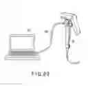 Fig. 19 - ENDOSCOPE CONFIGURED TO BE CARRIED WITH HAND