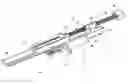 Fig. 01 - Firearm with a closing device of operative side ports of a receiver