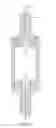 Fig. 02 - Ceramic metal halide lamp incorporating a metallic halide getter