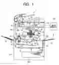 Fig. 02 - Image forming apparatus with air cooling of sheets through multiple ducts