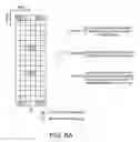 Fig. 07 - Pilot pattern design for small size resource block in OFDMA systems