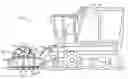 Fig. 01 - Mechanized harvester with curvilinear picking elements