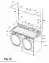 Fig. 09 - Modular laundry system with work surface having a functional insert
