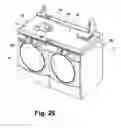 Fig. 22 - Modular laundry system with work surface having a functional insert