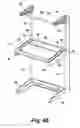 Fig. 40 - Modular laundry system with work surface having a functional insert