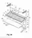 Fig. 64 - Modular laundry system with work surface having a functional insert