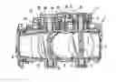 Fig. 01 - Air intake device for a heat engine with a cooled main circulation system and a bypass system equipped with a heating mechanism