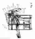 Fig. 03 - Apparatus for feeding items of laundry to a laundry-treatment arrangement, in particular a mangle
