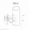 Fig. 14 - Protection device for a system for packaging a product, such as a cosmetic product