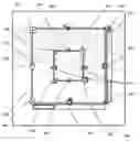 Fig. 01 - Graphical user interface having an attached toolbar for drag and drop editing in detail-in-context lens presentations