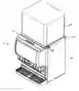 Fig. 01 - Ice maker mounting adapter for ice and beverage dispenser