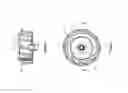 Fig. 02 - Frustoconical centrifugal wheel