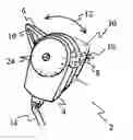 Fig. 01 - Hands-free unit for a vehicle with an adjustable microphone