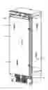 Fig. 01 - Method for installing a built-in device on a unit niche and adjusting tool