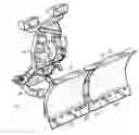 Fig. 01 - V-Blade Snow Plow With Improved Cutting Edge