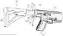 Fig. 01 - Adapter Device for Coupling an Auxiliary Stock to a Handgun