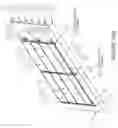 Fig. 32 - Photovoltaic mounting system with locking connectors, adjustable rail height and hinge lock