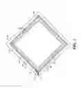 Fig. 04 - Structural building component having a decorative overmolding, apparatus for fabricating such an article and its method of manufacture