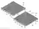 Fig. 01 - Modular floor tile system with sliding lock