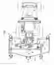Fig. 03 - Rear discharge type mower apparatus having a pair of auxiliary plates for directing grass to a discharge opening