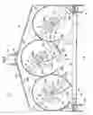 Fig. 04 - Rear discharge type mower apparatus having a pair of auxiliary plates for directing grass to a discharge opening
