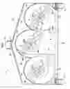 Fig. 08 - Rear discharge type mower apparatus having a pair of auxiliary plates for directing grass to a discharge opening