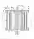 Fig. 23 - Rotary internal combustion engine for combusting low cetane fuels