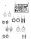 Fig. 01 - Interchangeable earring and necklace kits and methods for their storage and use