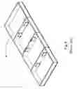 Fig. 07 - Foldable frame structure for foldable table or bed
