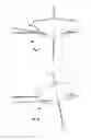 Fig. 09 - Monohull sailing vessel having a lifting hydrofoil