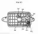 Fig. 37 - Air cleaner for stratified-scavenging two-stroke internal combustion engine