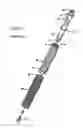 Fig. 02 - Filter candle comprising an elongated mesh pack
