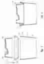 Fig. 05 - MOLDED, RECYCLABLE, COMPOSTABLE CELLULOSE FIBER LID ASSEMBLY FOR A CONTAINER