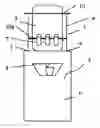 Fig. 01 - Receptacle for containers with flavouring agents