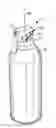 Fig. 01 - One-piece trigger cap for a spray dispenser