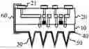 Fig. 01 - Integration structure of semiconductor circuit and microprobe sensing elements and method for fabricating the same
