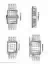 Fig. 08 - Semiconductor package featuring flip-chip die sandwiched between metal layers