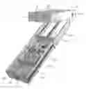 Fig. 01 - Overhead storage system having telescopic storage container