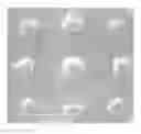 Fig. 01 - Process for making microlens arrays and masterforms