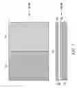 Fig. 03 - Split thin film capacitor for multiple voltages