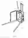 Fig. 02 - Collapsible portable stand with telescoping support and integral storage case