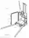 Fig. 23 - Collapsible portable stand with telescoping support and integral storage case