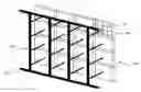Fig. 01 - Support structure for an LED display system