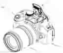 Fig. 01 - Camera body, interchangeable lens, and imaging apparatus
