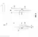 Fig. 10 - Motorcycle floorboard mounting system and apparatus
