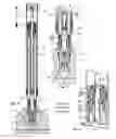Fig. 06 - High pressure, multiple-stage air pump with valve body inlet port arrangement