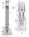 Fig. 07 - High pressure, multiple-stage air pump with valve body inlet port arrangement