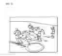 Fig. 10 - Image generation method and information storage medium with program for video game in which operation of the controller beyond a predetermined angle causes a character to attack