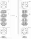 Fig. 05 - Process for manufacturing EMI filters utilizing counter-bored capacitors to facilitate solder re-flow